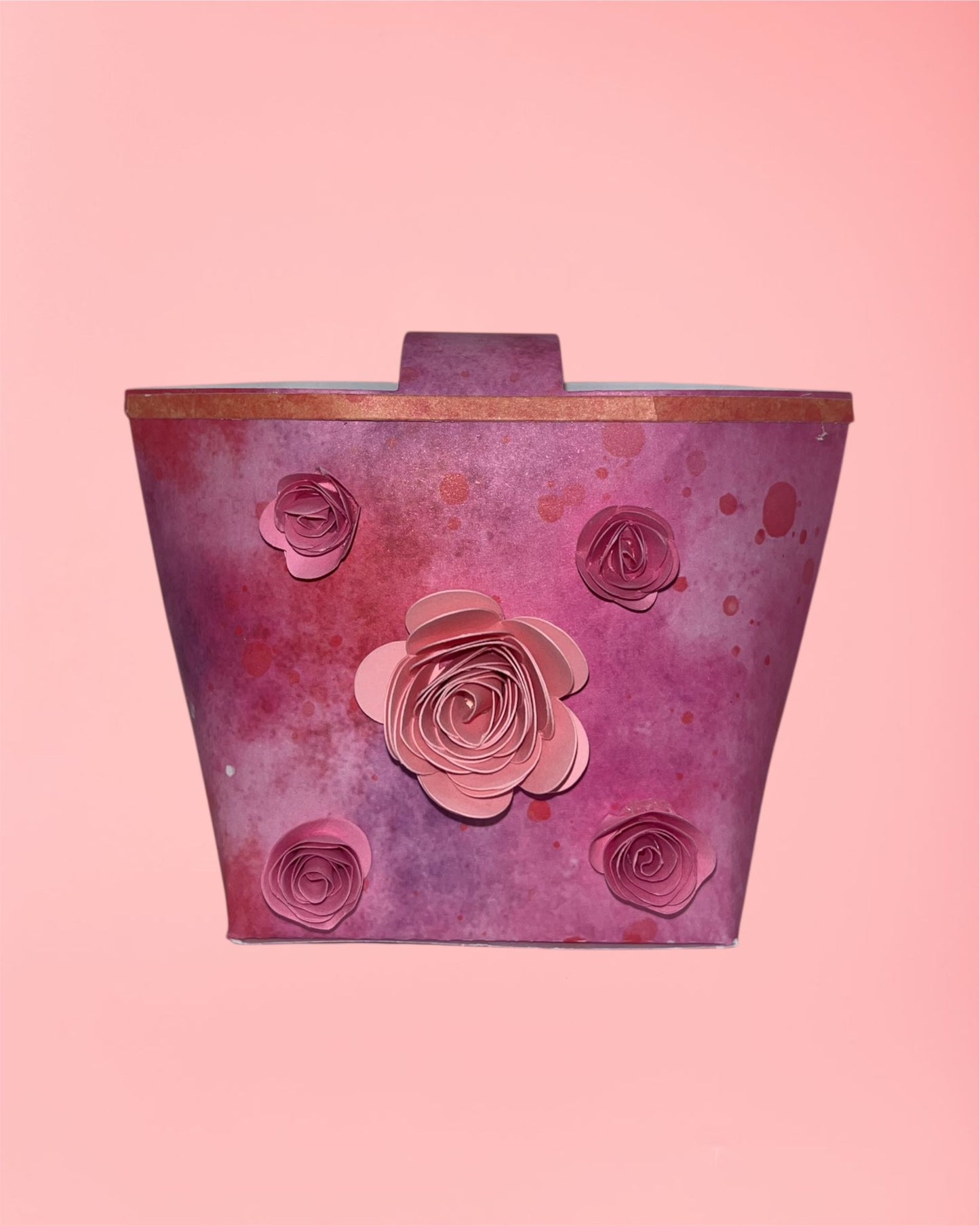 Rose Purse Party Favor Box