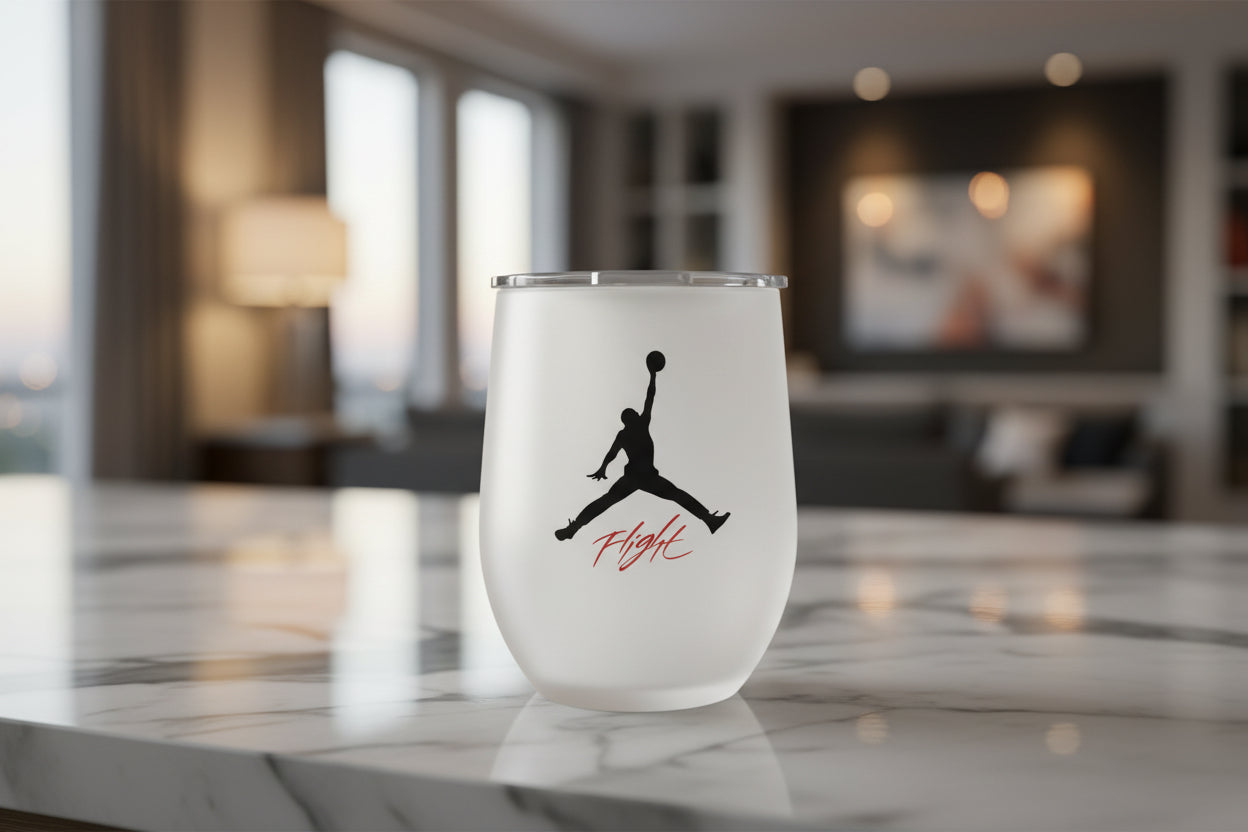 Michael Jordan Stainless Steel Tumbler / Vaso de acero inoxidable de Michael Jordan