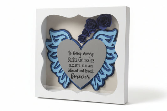 Memorial Shadow Box / Caja conmemorativa