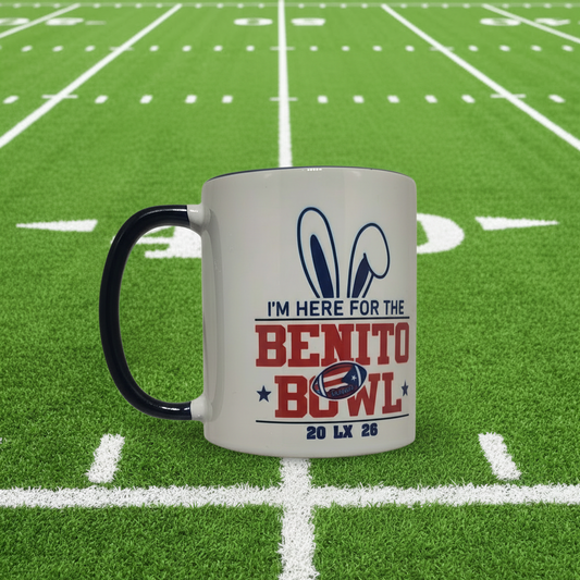 Custom Ceramic Mug 11oz - Bad Bunny / Taza de cerámica personalizada de 325 ml - Bad Bunny