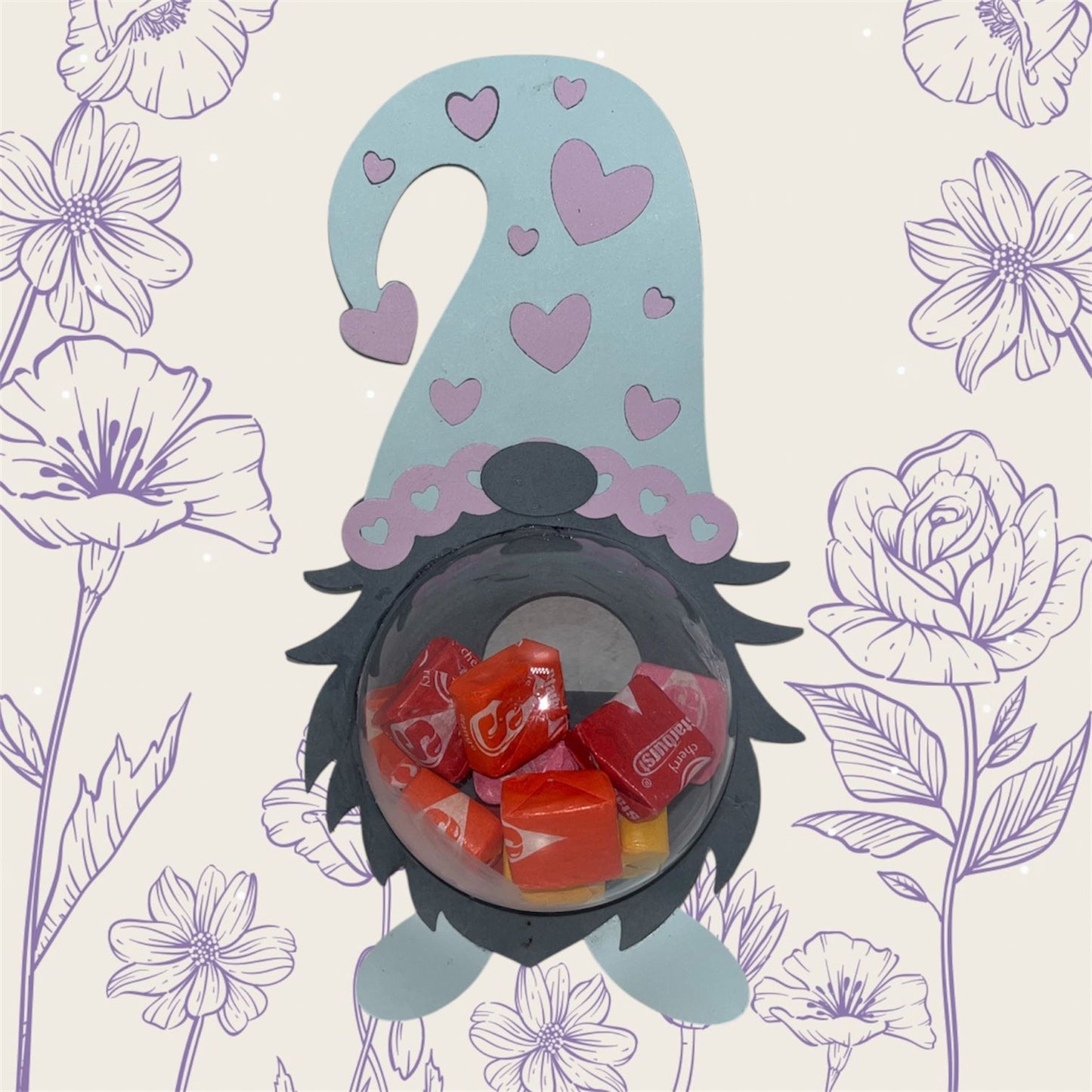 Sweetheart Gnome Candy Dome (Candy Included)